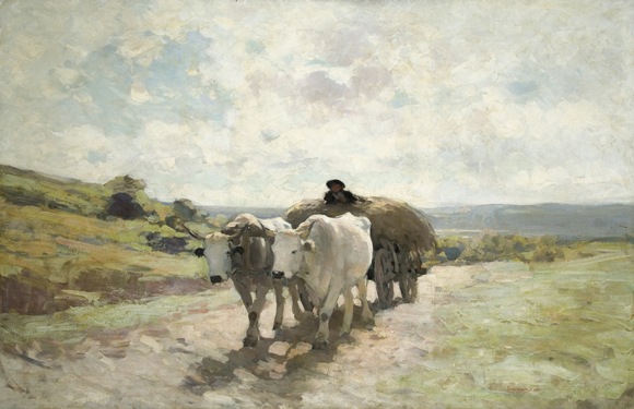 Nicolae Grigorescu - Printre dealuri si valcele MNAR