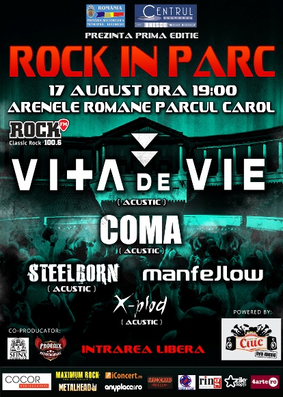 Afis Rock in Parc