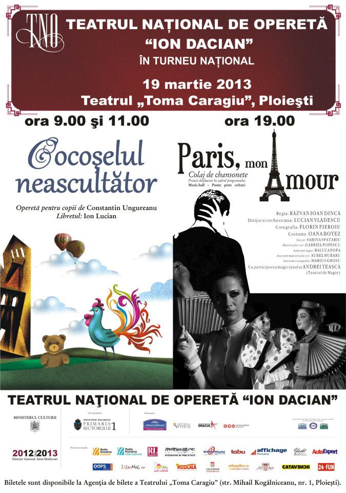 opereta ion dacian ploiesti